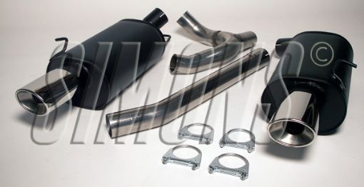 Kuva: Simons catback -pakoputkisto Volvo 850/S70/V70 Turbo AWD