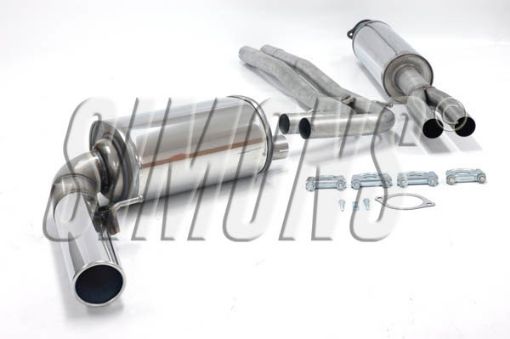 Kuva: Simons catback pakoputkisto Volvo S80 Turbo 2.0T/2.4T/2.5T/T6