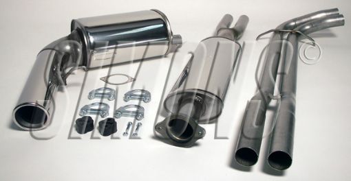 Kuva: Simons catback pakoputkisto Volvo XC70/XC turbo/diesel 2000-2007