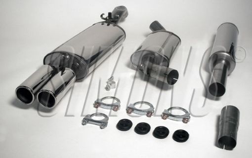 Kuva: Simons catback pakoputkisto VW Golf 2 GTI 16V