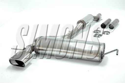 Kuva: Simons catback pakoputkisto VW Golf 4 V6 4Motion/Syncro