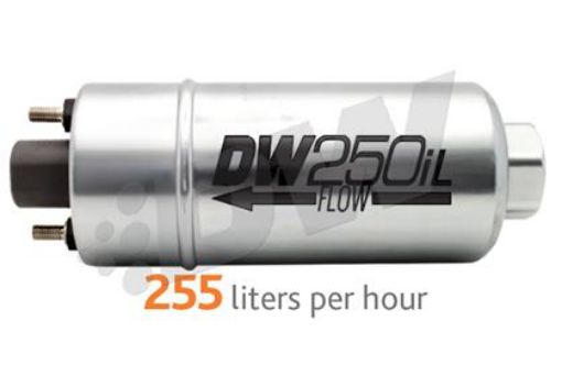 Kuva: DeatschWerks 250LPH sisäinen ulkoinen polttoainepumppu (ei kiinnikettä)