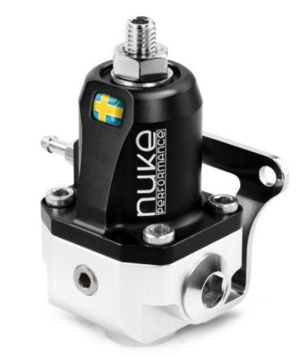 Kuva: Nuke Performance FPR100m EFI polttoaineen paineensäädin 2x AN8 ORB / 1x AN8 ORB