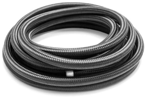 Kuva: Mustalla teräksellä vahvistettu kumiletku 14,2mm. / AN10