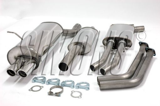 Kuva: Simons catback pakoputkisto BMW M52 E46 320i/323i/328i