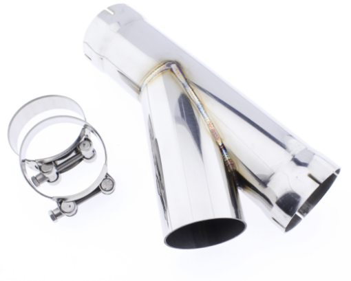 Kuva: Y-kappale kiinnittimillä - 2,5" / 63mm.