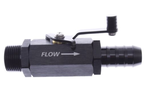 Kuva: ON/OFF-venttiili 3/4" NPT HAN -kierteellä -> 20 mm letku