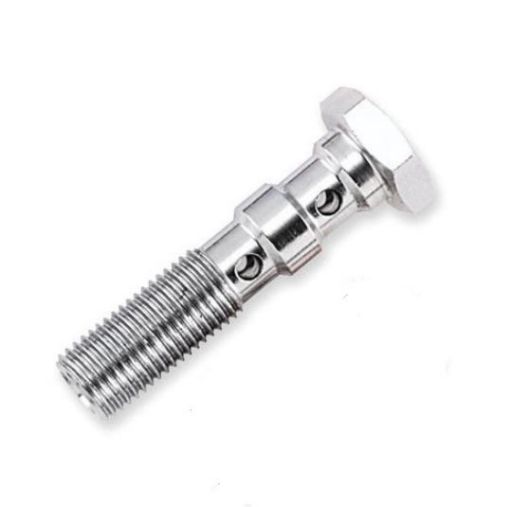 Kuva: Kaksoisbanjopultti M10x1,25 - Pituus: 30 mm