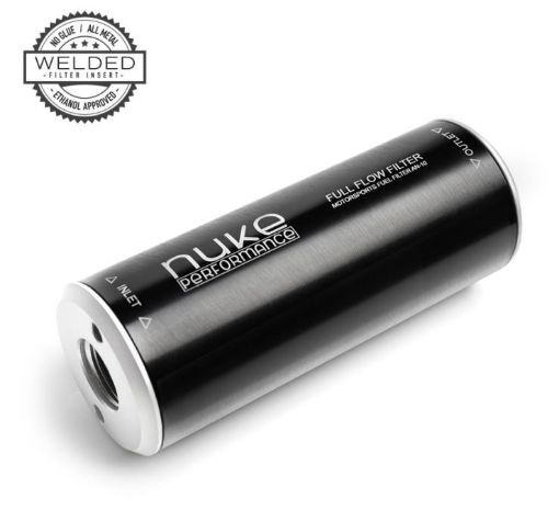 Kuva: Nuke Performance slim polttoainesuodatin AN10 10 mikron ruostumaton teräs