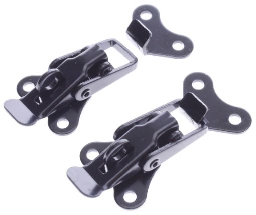 Kuva: Toggle Fasteners - Chrome plated - Black coated