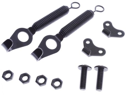 Kuva: Competition boot springs - Black Coated Stainless steel