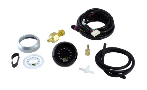 Kuva: AEM 52mm Boost Digital Gauge -30-35psi - 30-4406