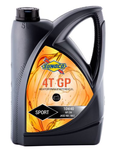 Kuva: Sunoco 4T GP Sport 10W40 moottoriöljy 5 L