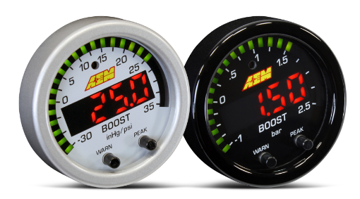 Kuva: AEM X-Series Boost Pressure - 2.5 bar Gauge