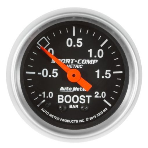 Kuva: Autometer Sport-Comp Gauge Vac/Boost 2 1/16in -1 - +2 Bar