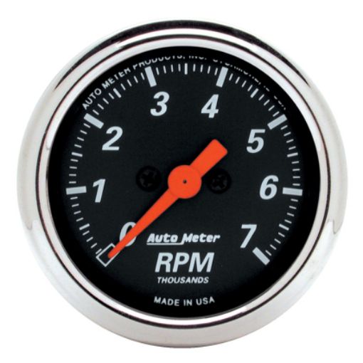 Kuva: Autometer Designer Black 2-1/16in Electrical 7k RPM Tachometer