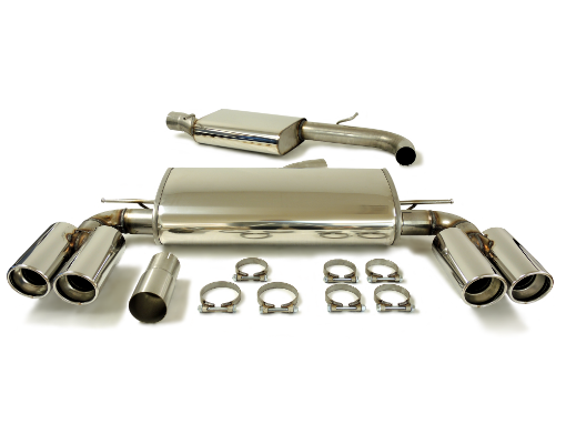Kuva: Simons catback-pakoputkisto VW Golf 7R/Audi S3 8V Quattro 2.0 TFSI