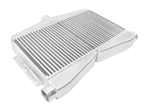 Kuva: 2-INLET 1-OUTLET ALUMINUM INTERCOOLER - Top outlet - Big