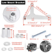 Kuva: Aluminum Alloy LS/LS1 Alternator Bracket auto product Car accessories Fit for Camaro Durable Generator W/ Rear Brace