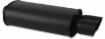 Kuva: Vibrant StreetPower FLAT BLACK Oval Muffler with Dual 3in Outlet - 3in inlet I.D.