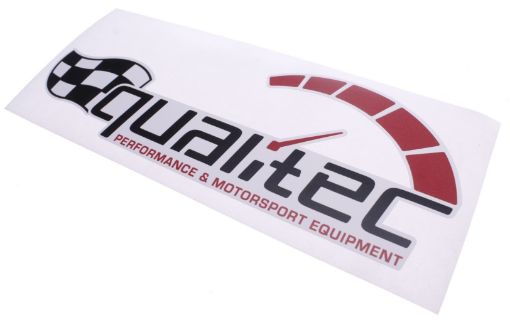 Kuva: Qualitec race -tarra valkoinen 500 mm