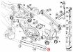 Kuva: BMW E81/E82/E84/E87/E88/E90/E91/E92/E93 säädettävät rear trailing arms