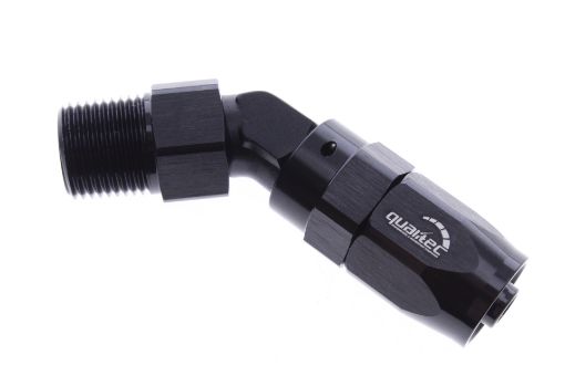 Kuva: 3/4" NPT -> AN12 - 45 deg - Black