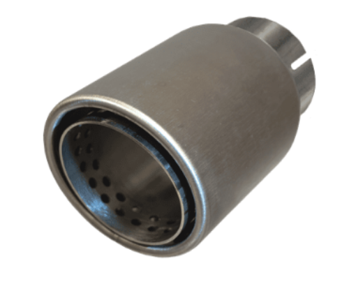 Kuva: Stainless steel  76mm. Inlet -> 100mm. Outlet