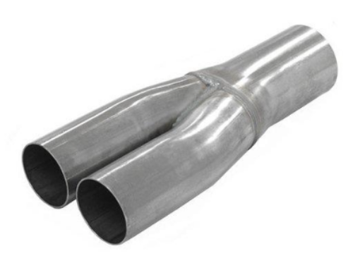 Kuva: Exhaust Y-piece - Stainless 3,5"-> 2 pieces 3" - Simons U908976R