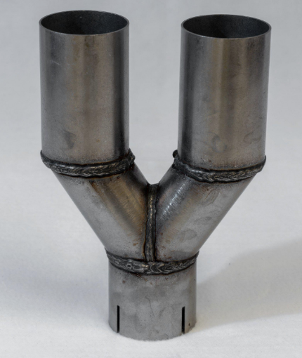 Kuva: Y-kappale pakoputkeen - ruostumaton 2½" -> 2 kpl 2½" - Simons U2863100