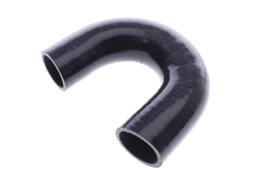 Kuva: 1,57" / 40mm. - 180 asteen silikoni taivutus - Musta