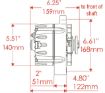 Kuva: Powermaster Street Alternators 7294