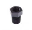 Kuva: NPT-vähennys - 3/8" NPT (A) - 3/4" NPT (B)