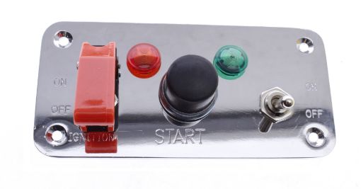 Kuva: COMPETITION STARTER PANEL  -  PUSH BUTTON, LIGHTS, 2 SWITCHES