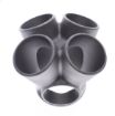 Kuva: V-Band stainless steel collector for Garrett GTX / G25 / G30 - With 44mm Wastegate port