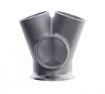 Kuva: V-Band stainless steel collector for Garrett GTX / G25 / G30 - With 44mm Wastegate port