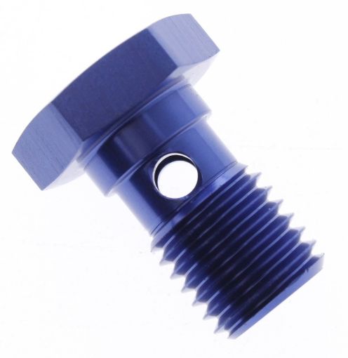 Kuva: Banjopultti - 3/8"-24 UNF - Sininen Alu
