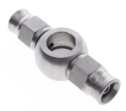 Kuva: Double Banjo letkun pää - ID10,2mm - AN3 - 48mm. pitkä
