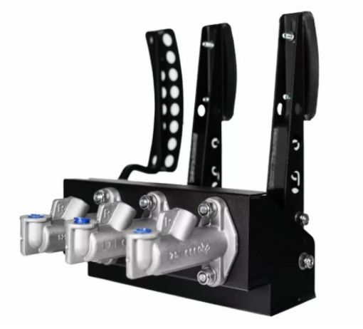 Kuva: OBP Pedal Assembly Floor Mount-Brake Clutch & Throttle (Hydraulic Clutch)
