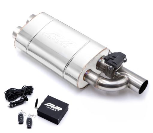 Kuva: Exhaust muffler with Cutout valve - 3"->2x3"