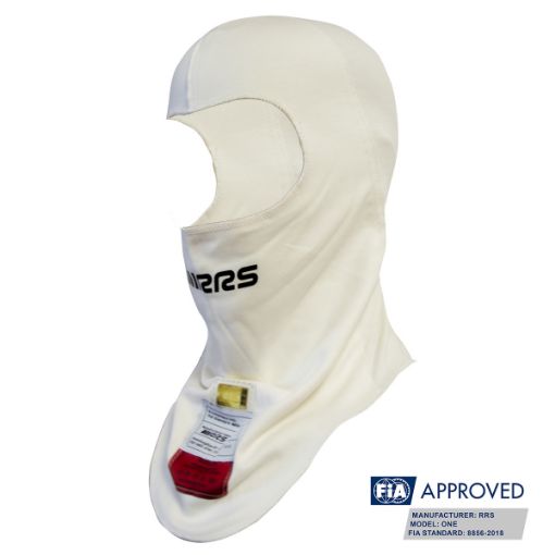 Kuva: RRS ONE balaclava - White - FIA 8856-2018