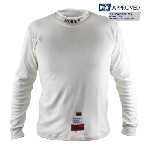 Kuva: RRS ONE top - White - FIA 8856-2018 - 2XL
