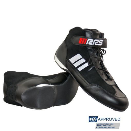Kuva: RRS Prolight black racing boots - FIA 8856-2018 - Size 42