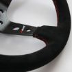 Kuva: RRS RALLY steering wheel – F90 350mm -Sort Ruskind- Oval  37x29 mm
