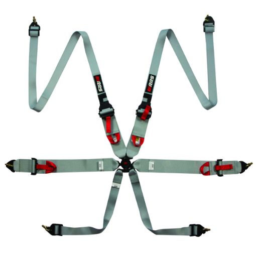 Kuva: RRS FIA 3" 2" R6 HANS® 2,8 Kg Harmaa Turvavyö