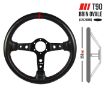 Kuva: RRS CARBON LOOK Ohjauspyörä – F90 350 mm – Punainen
