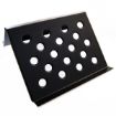 Kuva: RRS Clubman Kartturin Jalkatuki – Musta Anodisoitu Alumiini