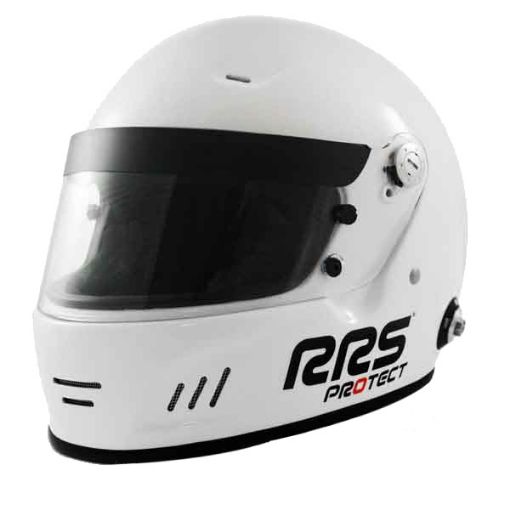 Kuva: RRS Protect Circuit Kokokypärä – FIA 8859-2015 / SNELL SA2020 – Valkoinen