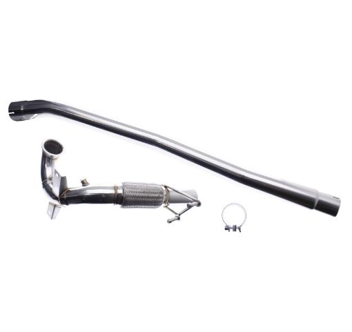 Kuva: VW Golf 7 GTI / SEAT LEON CUPRA 5F / Skoda Octavia RS 5E / SKODA SUPERB 4x4 1.8/2.0 TSI - 3" downpipe