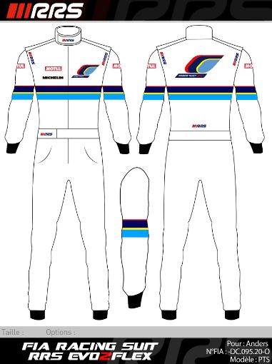 Kuva: RRS EVO custom racing suit